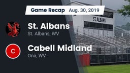 Recap: St. Albans  vs. Cabell Midland  2019