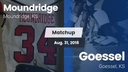 Matchup: Moundridge High Scho vs. Goessel  2018