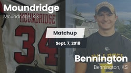 Matchup: Moundridge High Scho vs. Bennington  2018