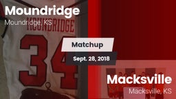Matchup: Moundridge High Scho vs. Macksville  2018