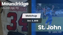 Matchup: Moundridge High Scho vs. St. John  2018