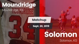 Matchup: Moundridge High Scho vs. Solomon  2019