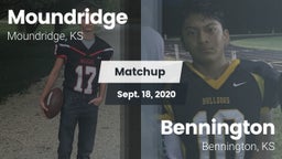 Matchup: Moundridge High Scho vs. Bennington  2020