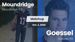Matchup: Moundridge High Scho vs. Goessel  2020