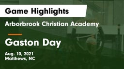 Arborbrook Christian Academy vs Gaston Day Game Highlights - Aug. 10, 2021