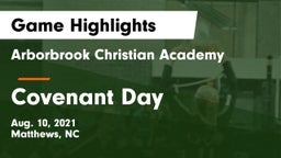 Arborbrook Christian Academy vs Covenant Day  Game Highlights - Aug. 10, 2021