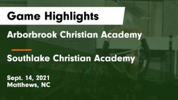 Arborbrook Christian Academy vs Southlake Christian Academy Game Highlights - Sept. 14, 2021