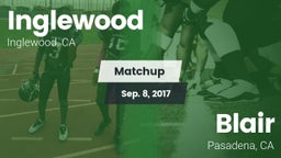 Matchup: Inglewood vs. Blair  2017
