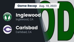 Recap: Inglewood  vs. Carlsbad  2023