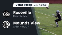 Recap: Roseville  vs. Mounds View  2022