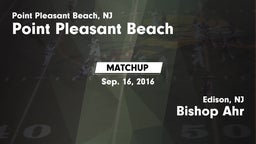Matchup: Point Pleasant Beach vs. Bishop Ahr  2015