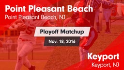 Matchup: Point Pleasant Beach vs. Keyport  2016