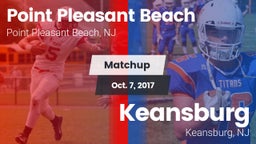 Matchup: Point Pleasant Beach vs. Keansburg  2017