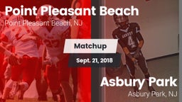 Matchup: Point Pleasant Beach vs. Asbury Park  2018