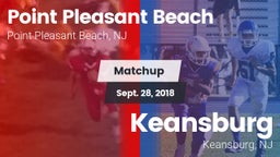 Matchup: Point Pleasant Beach vs. Keansburg  2018