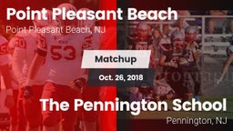 Matchup: Point Pleasant Beach vs. The Pennington School 2018