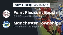Recap: Point Pleasant Beach  vs. Manchester Township  2019