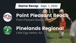 Recap: Point Pleasant Beach  vs. Pinelands Regional  2022
