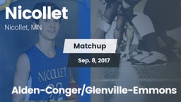 Matchup: Nicollet vs. Alden-Conger/Glenville-Emmons 2017