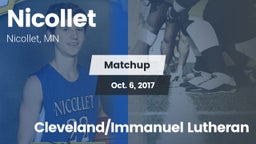 Matchup: Nicollet vs. Cleveland/Immanuel Lutheran 2017