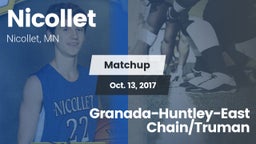 Matchup: Nicollet vs. Granada-Huntley-East Chain/Truman 2017