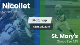 Matchup: Nicollet vs. St. Mary's  2018