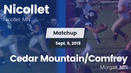 Matchup: Nicollet vs. Cedar Mountain/Comfrey 2019