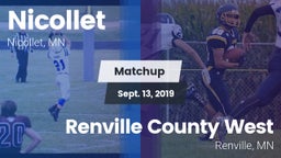 Matchup: Nicollet vs. Renville County West  2019