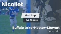 Matchup: Nicollet vs. Buffalo Lake-Hector-Stewart  2020