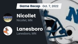 Recap: Nicollet  vs. Lanesboro  2022