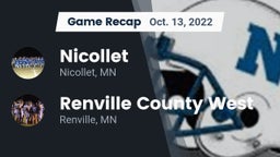 Recap: Nicollet  vs. Renville County West  2022