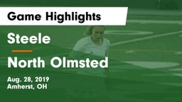Steele  vs North Olmsted  Game Highlights - Aug. 28, 2019
