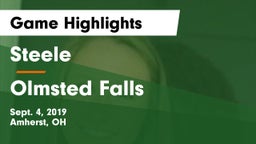 Steele  vs Olmsted Falls  Game Highlights - Sept. 4, 2019