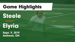 Steele  vs Elyria Game Highlights - Sept. 9, 2019