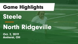 Steele  vs North Ridgeville  Game Highlights - Oct. 2, 2019