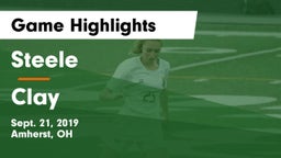 Steele  vs Clay  Game Highlights - Sept. 21, 2019