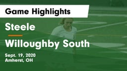 Steele  vs Willoughby South  Game Highlights - Sept. 19, 2020