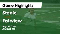 Steele  vs Fairview  Game Highlights - Aug. 26, 2021