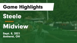 Steele  vs Midview  Game Highlights - Sept. 8, 2021