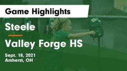 Steele  vs Valley Forge HS Game Highlights - Sept. 18, 2021