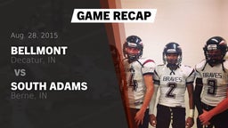Recap: Bellmont  vs. South Adams  2015