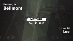 Matchup: Bellmont vs. Leo  2016