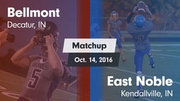 Matchup: Bellmont vs. East Noble  2016