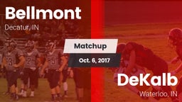 Matchup: Bellmont vs. DeKalb  2017