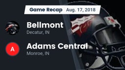 Recap: Bellmont  vs. Adams Central  2018