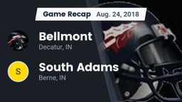Recap: Bellmont  vs. South Adams  2018