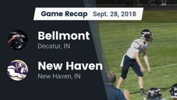 Recap: Bellmont  vs. New Haven  2018