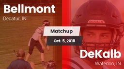 Matchup: Bellmont vs. DeKalb  2018