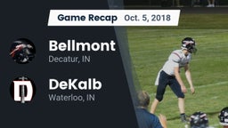 Recap: Bellmont  vs. DeKalb  2018