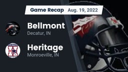 Recap: Bellmont  vs. Heritage  2022